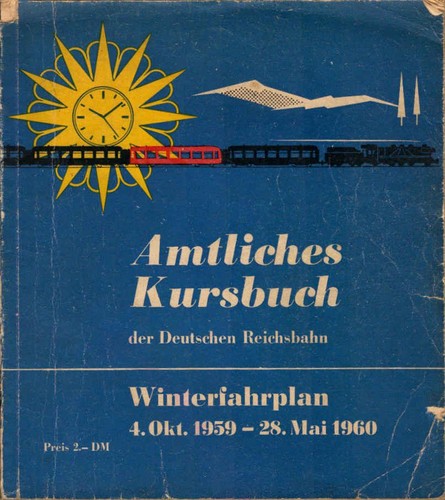 Amtliches kursbuch der - kursbuch,