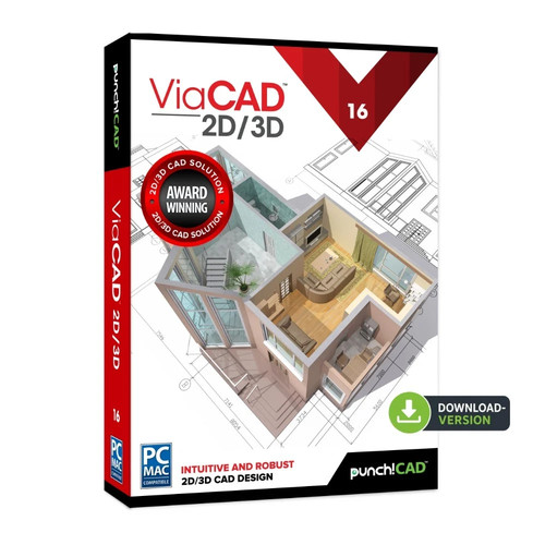 Viacad 16 version - 2d/3d,