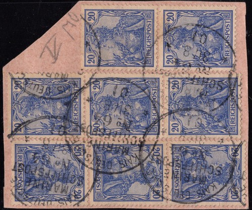 1901 boxeraufstand 20 - 31.8.,,