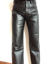 *wie neu* Enjoy Lederhose Lederjeans Bikerhose W34