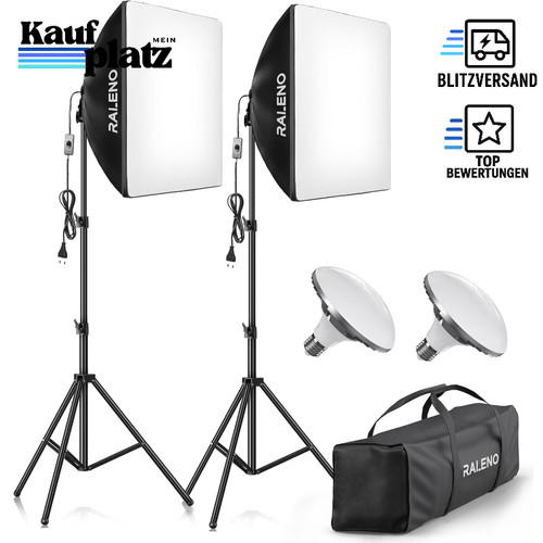 Softbox set w led - softbox,