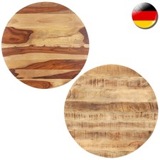 Rund Tischplatte Massivholzplatte Holzplatte für Esstisch Couchtisch Garten Tish