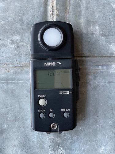 Minolta colormeter iii - iii, f