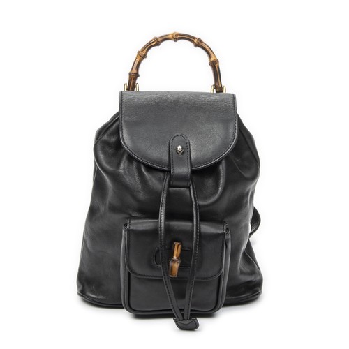 Gucci mini bamboo backpack - gucci,
