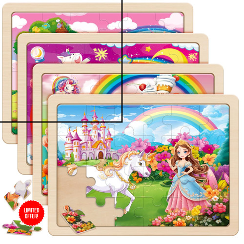 Holzpuzzle mädchen teile - holzpuzzle,