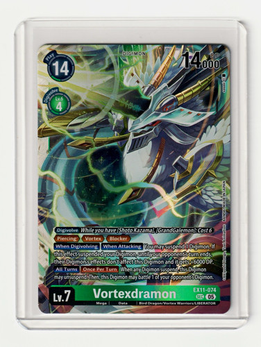 Vortexdramon digimon card game - vortexdramon,