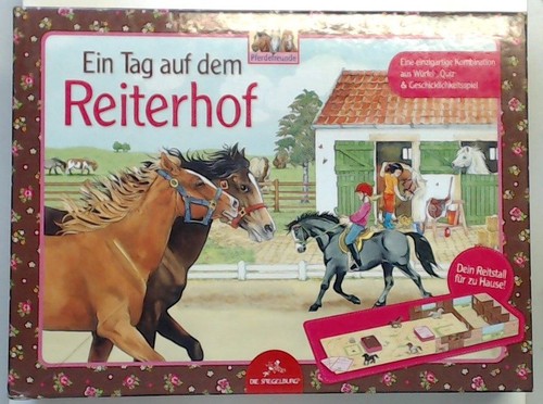 Ein tag auf dem reiterhof - auf,