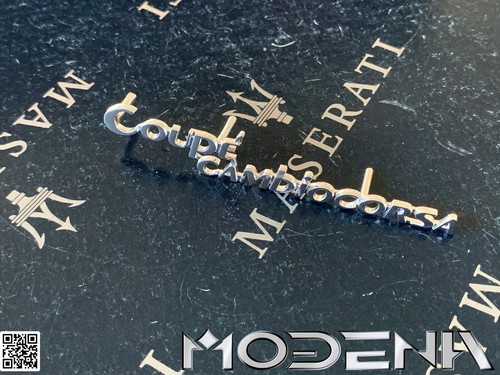 Maserati 4200 emblem - maserati,