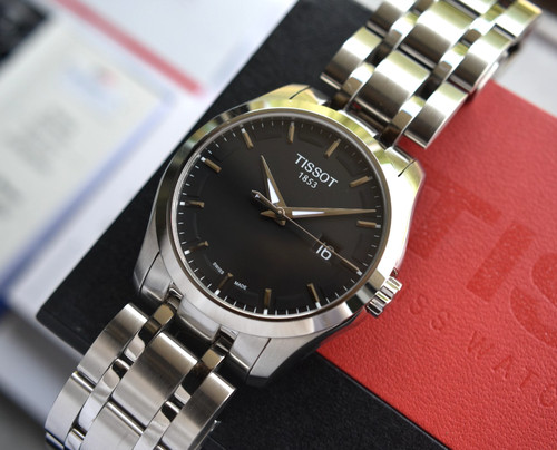 Tissot quarz schwarzes - quarz,