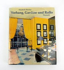 Vorhang, Gardine und Rollo - Vintage Retro 70er 60er Mid Century Space Age