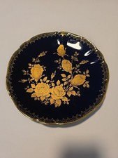 Echt Kobalt Teller  22 KARAT