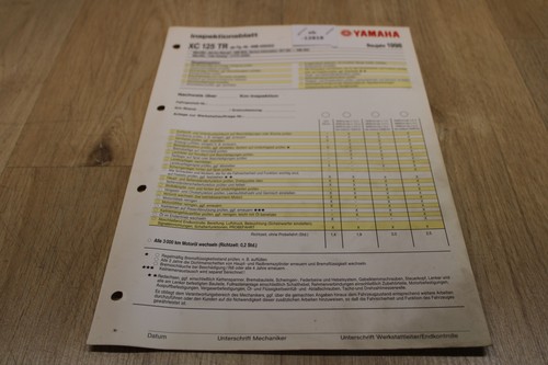 Yamaha xc125tr 4nb - yamaha,
