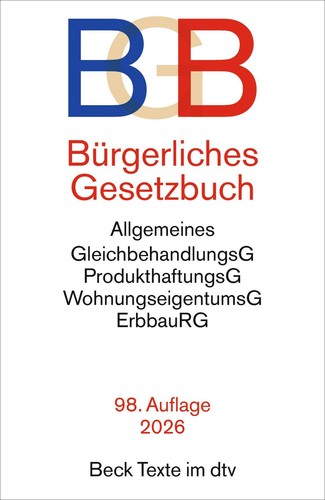 Bürgerliches gesetzbuch mit - gesetzbuch,