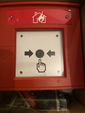 Hekatron X-LINE Handfeuermelder Rot IP 66 Druckknopf Feueralarm C61X R