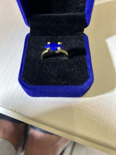 Lapislazuli ring 925 - 925, silber
