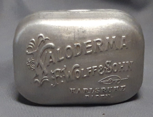 Altes seifendöschen kaloderma - seifendöschen,