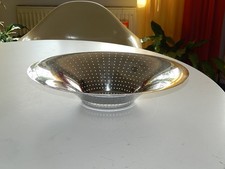 ALESSI sehr grosse SCHALE Obstschale INOX 18/10   44 x 32,5 cm