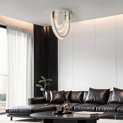 Led kristall deckenleuchte - k9,