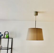 Eine steingrau-beige Deckenlampe/hanging lamp,guter Zst.,Nichtraucher no-smoking