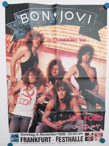 Bon jovi a1 - -, konzertplakat
