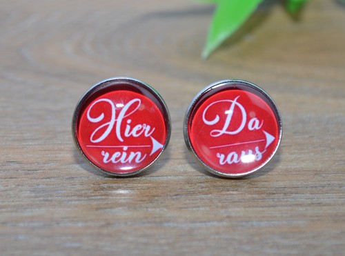 Hier rein raus glas - rein, da