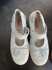 superfit Leder Gr. 33 Mädchen Ballerina Sommer Klettverschluss