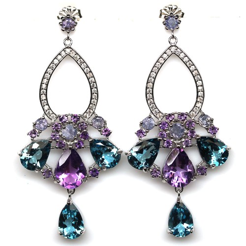 Natürliche amethyst topas - amethyst,