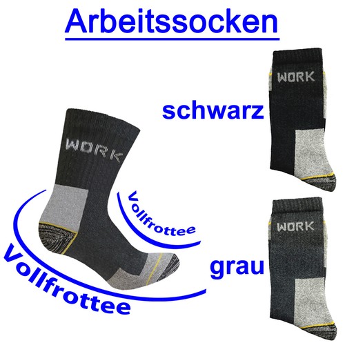 Herren arbeitssocken baumwolle - herren,