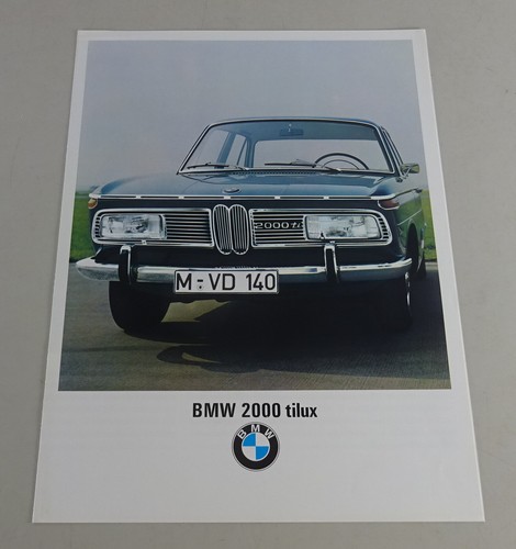 Prospekt broschüre bmw 2000 - prospekt,