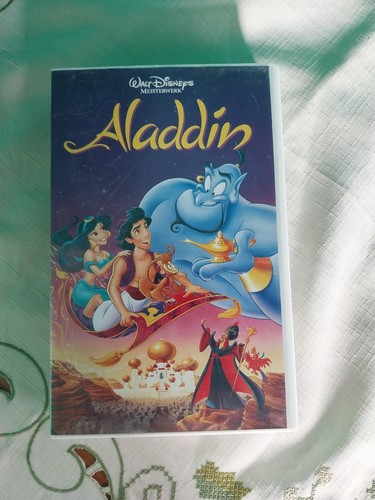 Vhs aladin von walt disney - vhs,