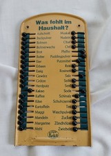 Original alte Blechtafel -