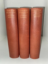 Ledereinband. Shakespeare