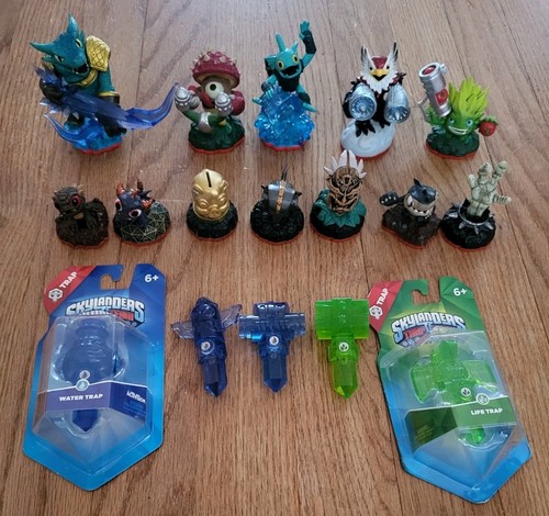 Lot skylanders trap team - 17,