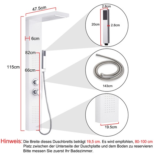 Duschsystem regendusche - duschsystem,