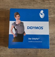 Babytrage Babytragetuch FAST NEU DidyTai DIDYMOS Anthrazit/Grau Doubleface