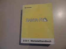 Werkstatthandbuch Reparaturanleitung Hyundai Santa Fe Modelljahr 2001