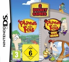 Nintendo DS NDS Phineas und & Ferb Doppelpack 1 + 2 Volle Fahrt Neuware