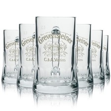 6x Grevensteiner Bier Glas