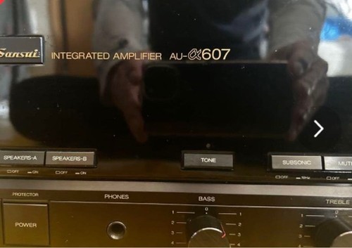 Sansui α607 - sansui, au-α607