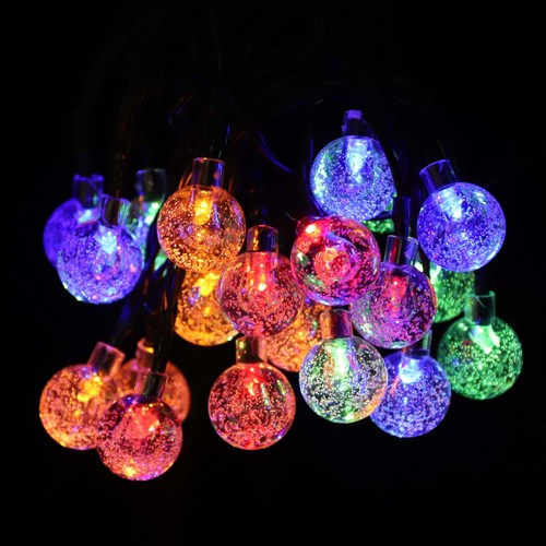 Solar lichterkette kugeln - 5m,