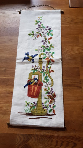Fertig gestickter wandbehang - fertig,