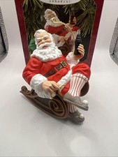 Coca-Cola Santa Taking A Break