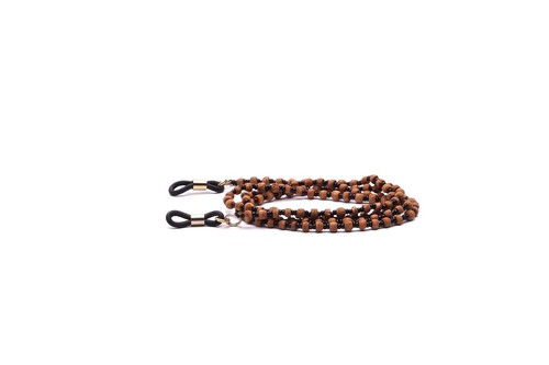 Brillenband ethno holzperlen - ethno,