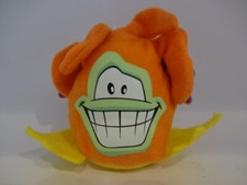 Plüschfigur /Halloween / Oranger Geist als Anhänger - ca 80 mm Groß