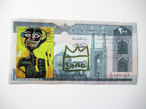 Basquiat banknote 1x - j.m.,