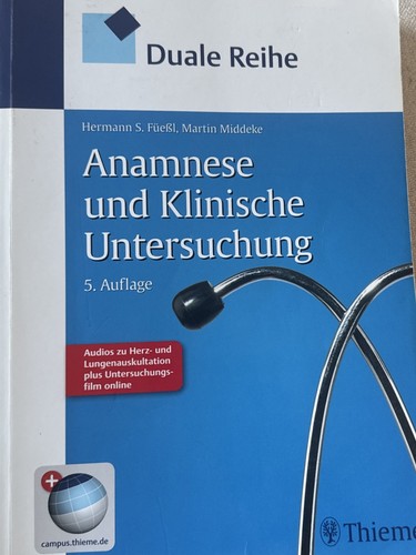 Duale reihe anamnese - reihe,