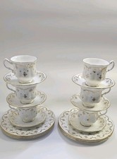 Hochwertiges Geschirr KaffeeservicRoyal Osborne Englisches Porzellan Bone China 