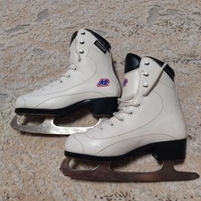 K2 Damen Eiskunstlauf Schlittschuhe Größe 35 guter Zustand