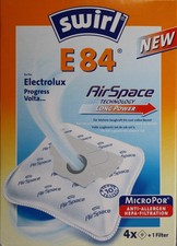 4 Beutel SWIRL E 84 MicroPor AirSpace Staubsaugerbeutel E84 frei Haus per Brief