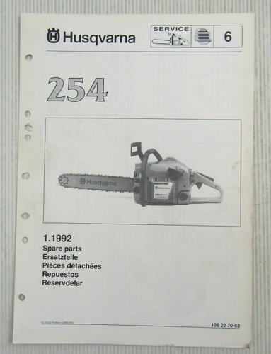 Husqvarna 254 kettensäge - husqvarna,